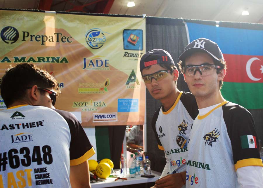 Certamen rob&oacute;tica FIRST, equipo de PrepaTec Colima recibi&oacute; premio de los jueces. 