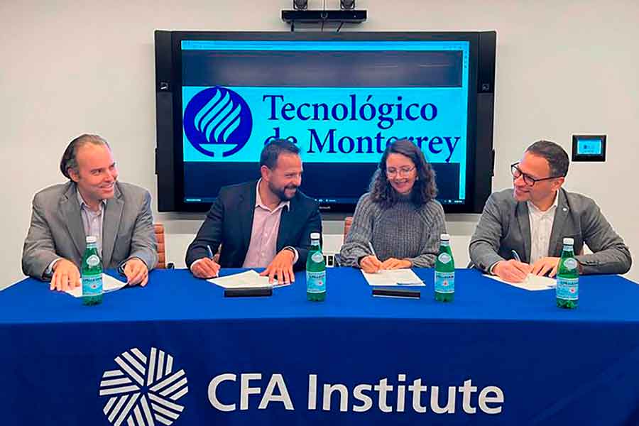 Certificado en finanzas CFA para alumnos Tec