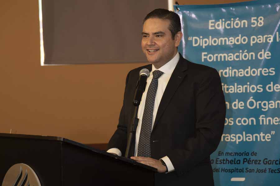 César Escareño, director del Centro de Trasplantes Multiorgánicos de TecSalud.