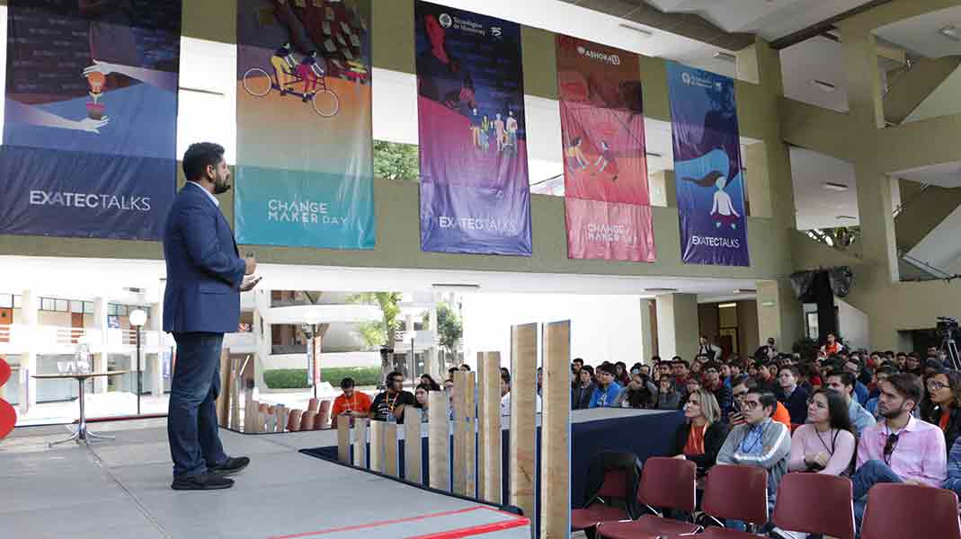 Tec Guadalajara reacreditado como changemaker campus. 