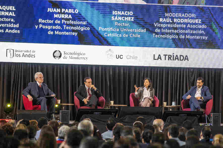 Rectores de La Tríada sobre el rol de las instituciones