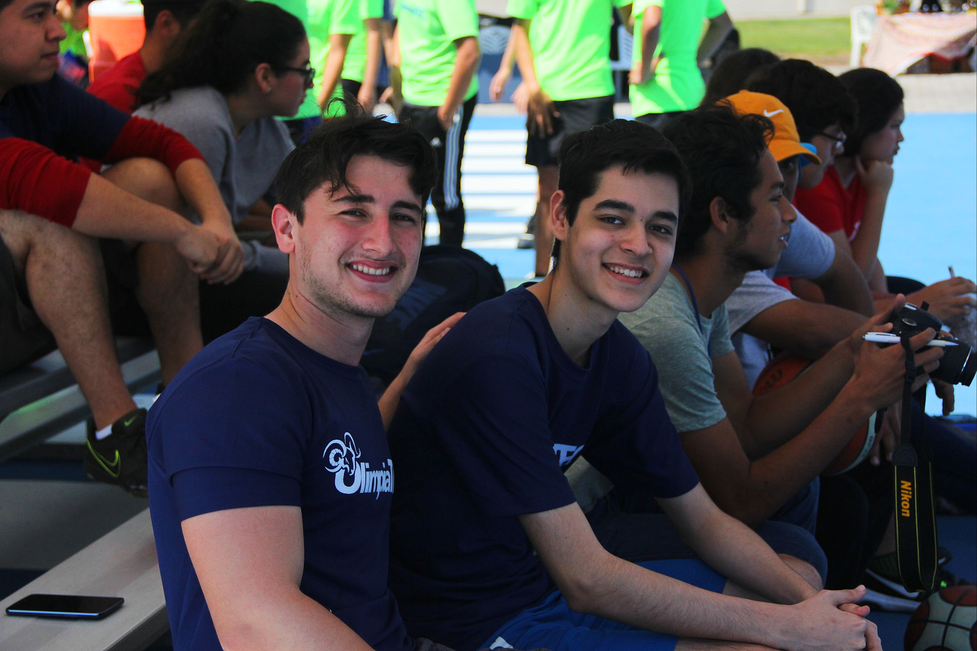 Otto durante sus entrenamientos de fútbol.