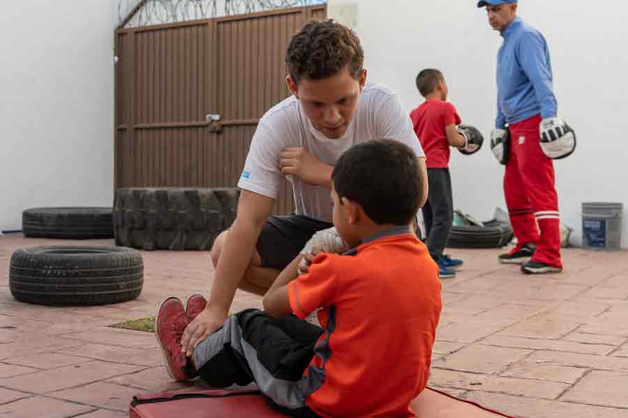 Clases de box para niños