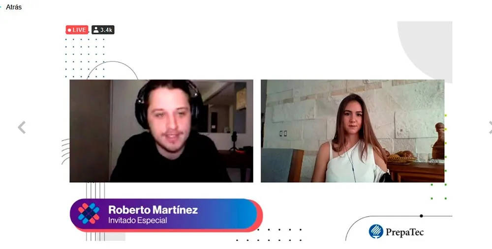 Como parte de las actividades del Día Bicultural y Día Multicultural el invitado compartió mensajes inspiradores para los alumnos 