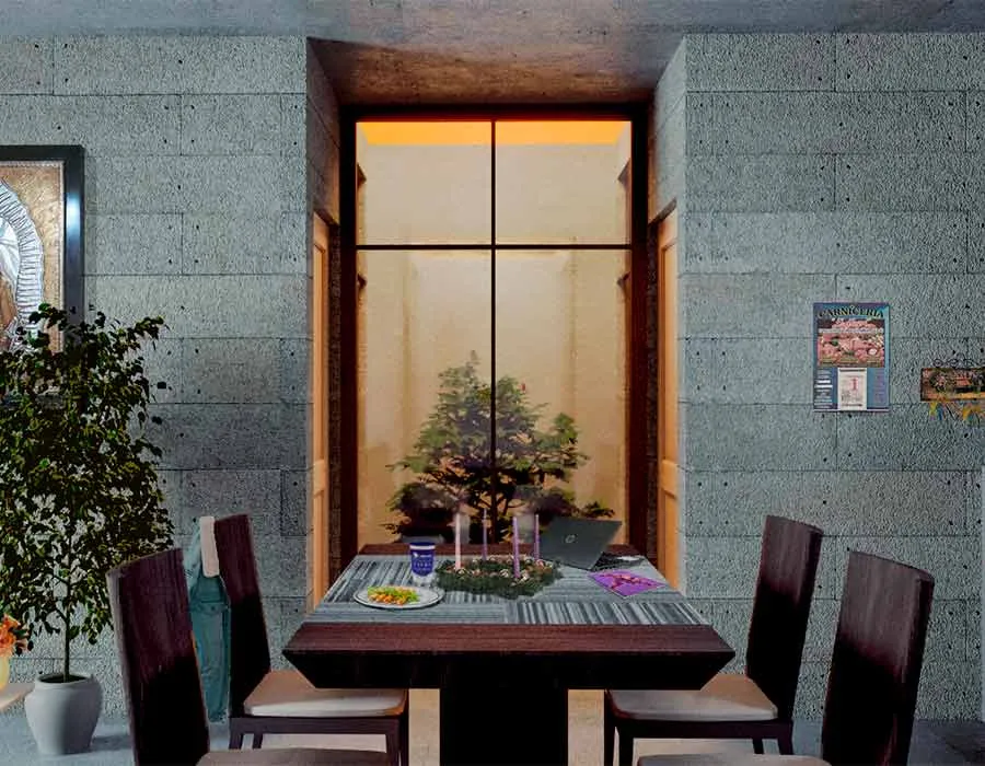 Las viviendas son sometidas a una expansión horizontal o frontal para crear nuevos espacios y eliminar el hacinamiento.