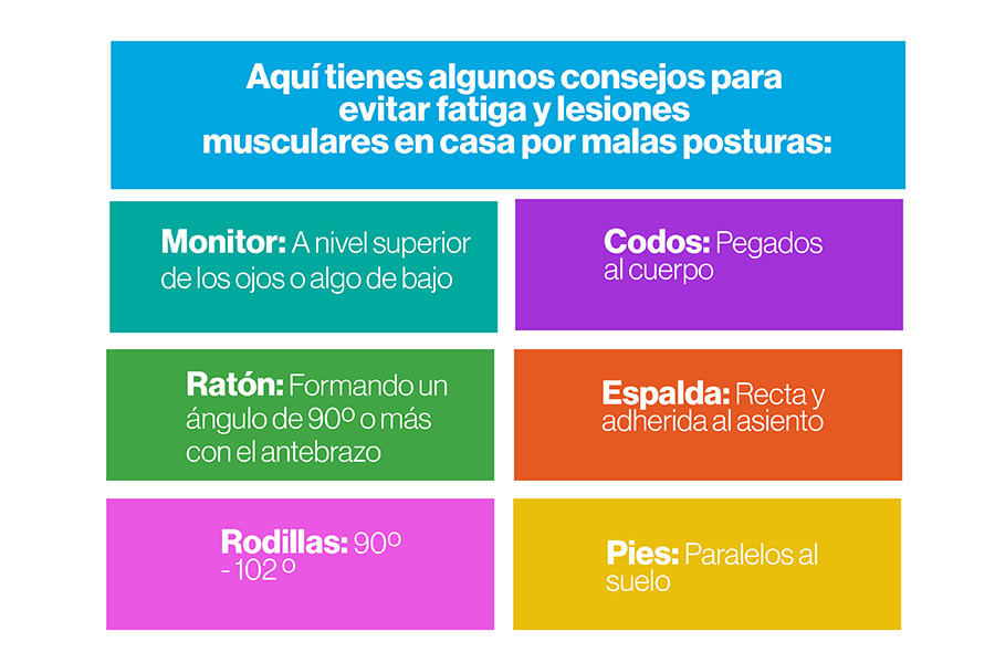 Consejos para evitar fatiga y lesiones musculares