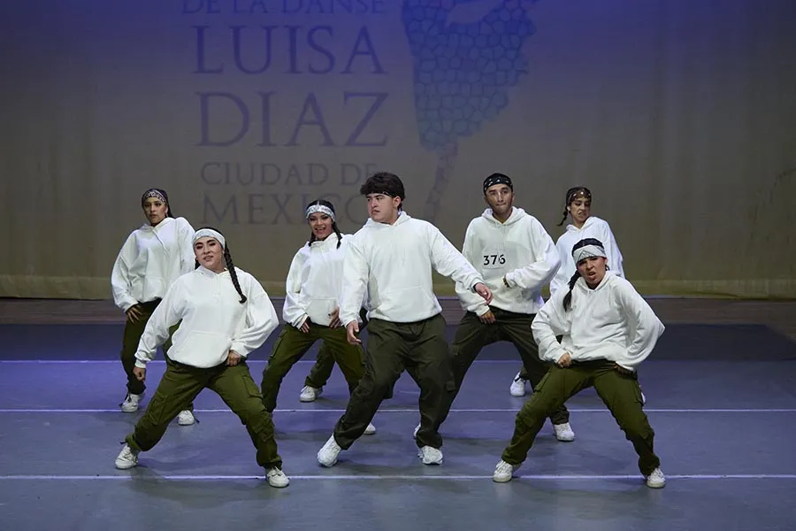 Coreograf&iacute;a de hip-hop de PrepaTec Monterrey que gan&oacute; en el Prix de la Danse Luisa D&iacute;az.