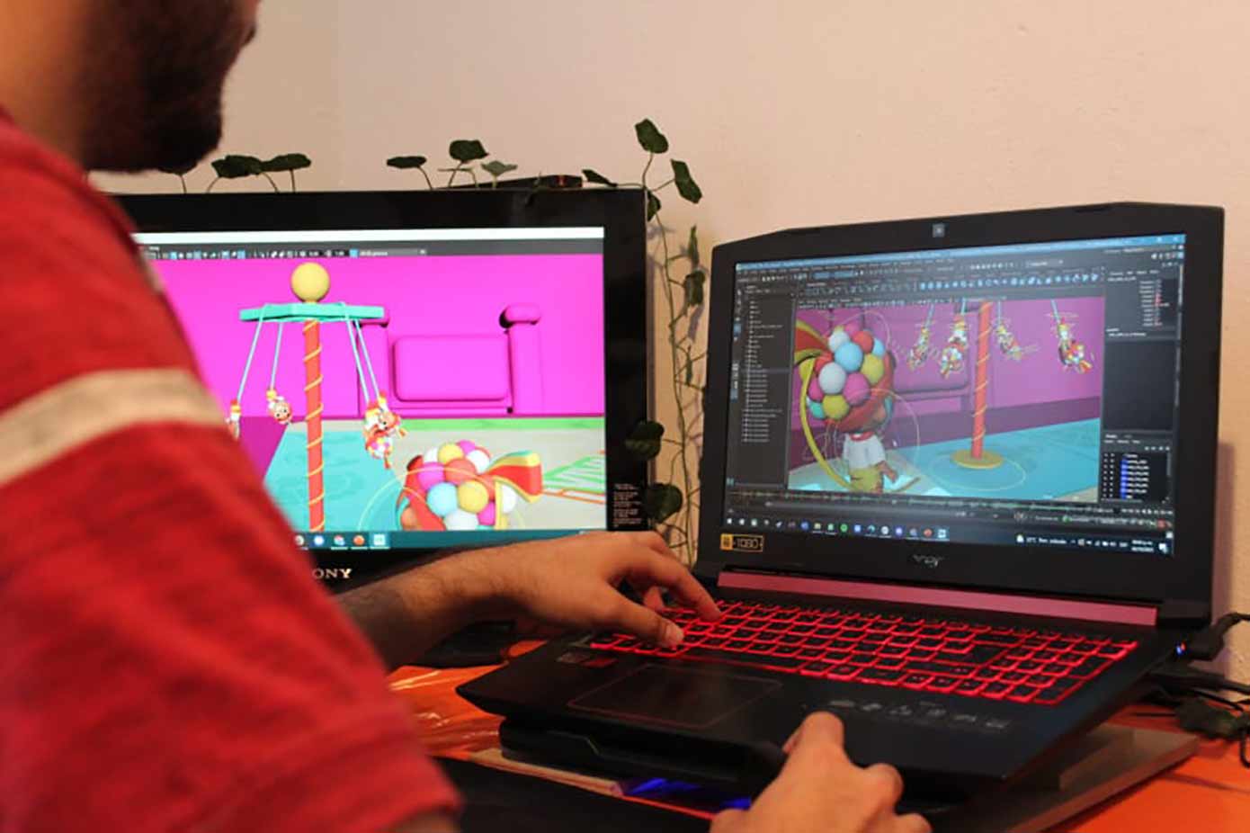 Alumnos del Tec crean animaciones para discovery kids.