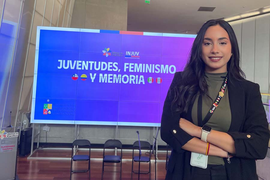 Danae L&oacute;pez durante el encuentro VAP 2025 en Chile. Foto: Danae L&oacute;pez