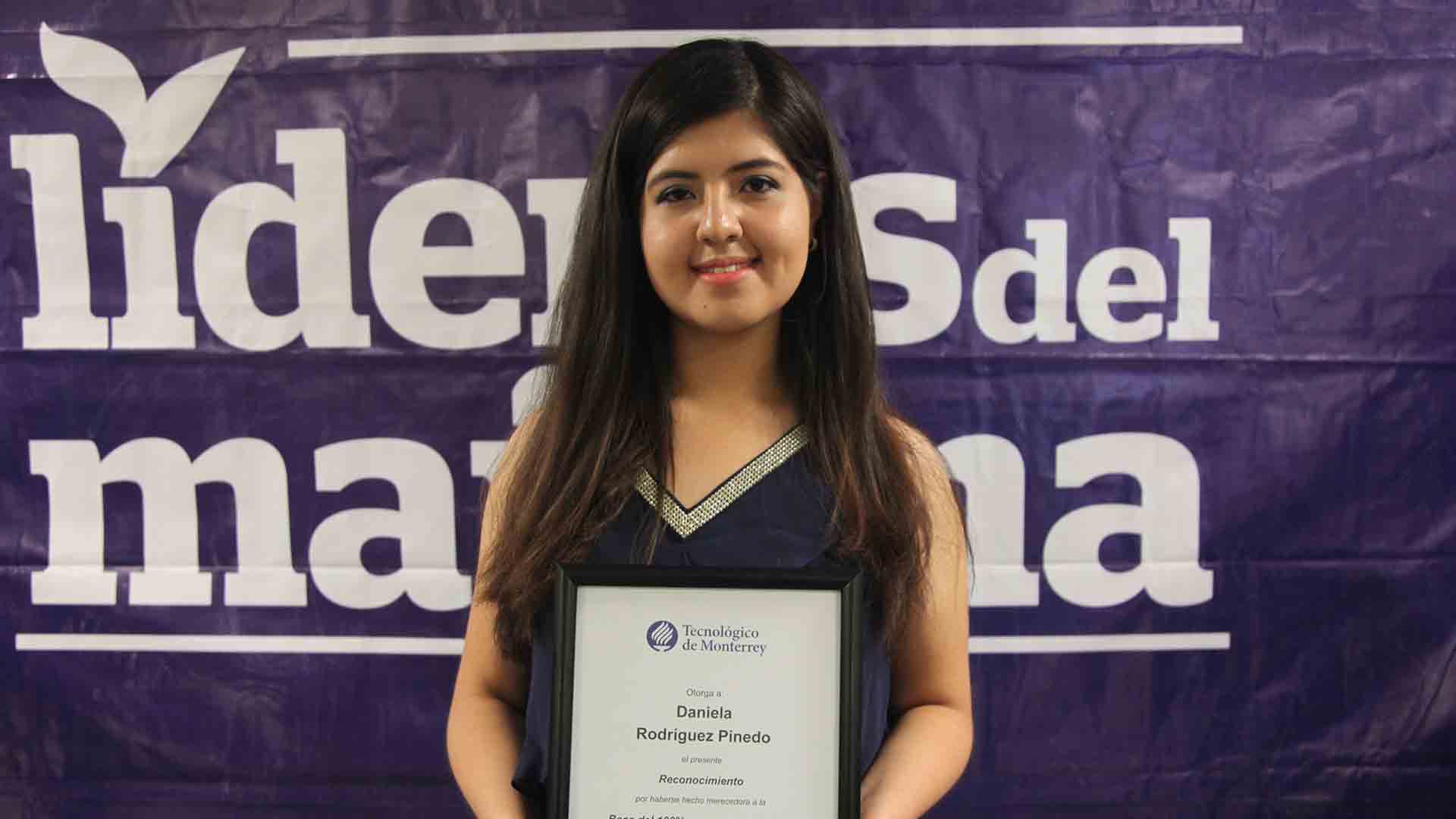 Daniela Rodríguez Pinedo, alumna del Tec de Monterrey en Torreón