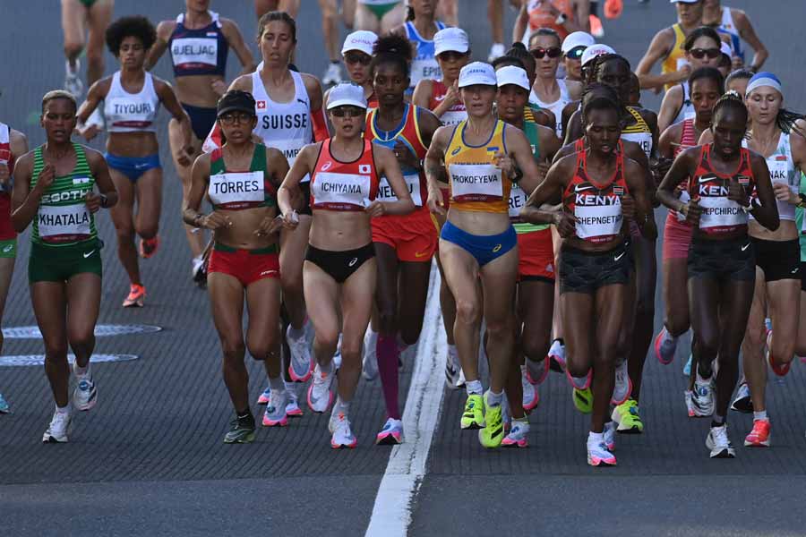 Daniela Torres, maratón Tokio 2020.