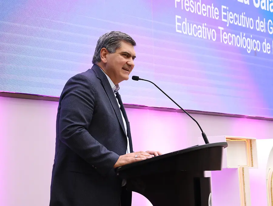 David Garza, presidente ejecutivo del Grupo Educativo Tecnológico de Monterrey.  