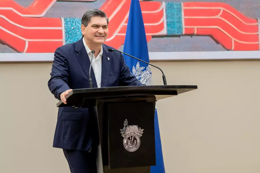 David Garza, rector y presidente ejecutivo del Tecnológico de Monterrey.