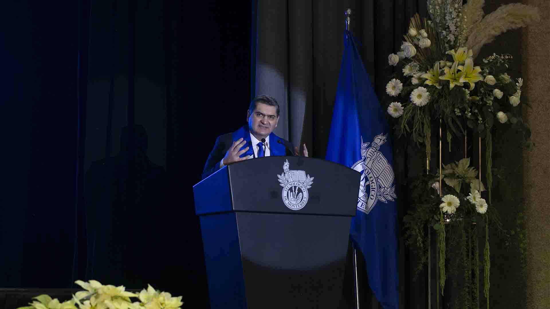 David Garza Salazar, rector del Tec de Monterrey