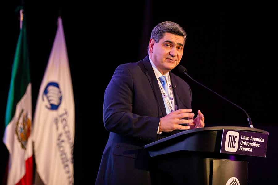 David Garza, rector y presidente ejecutivo del Tec de Monterrey.