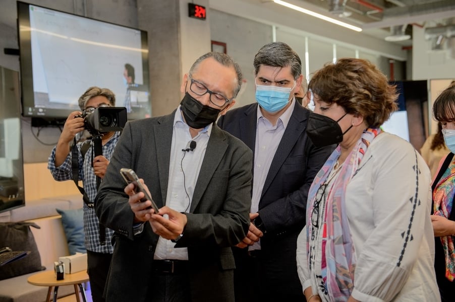 Delfina Gómez en el Tec