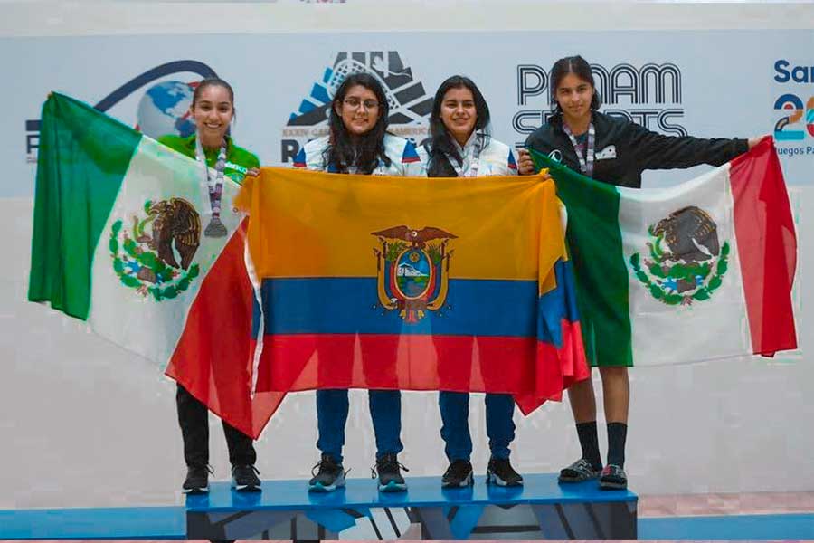 Deporte y atleta: Yanna Salazar en acción