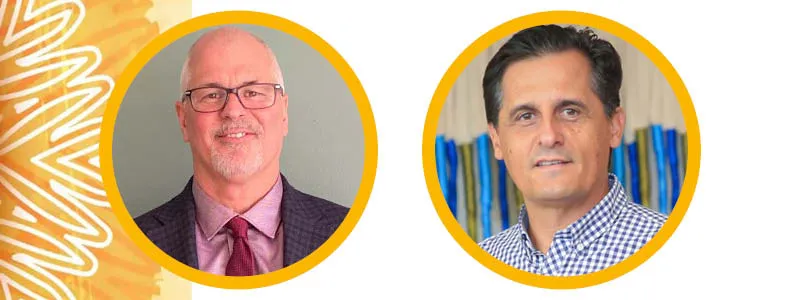 Doug Garrard de la Universidad de Austin y Jimmy Pons couch de bienestar en Espa&ntilde;a