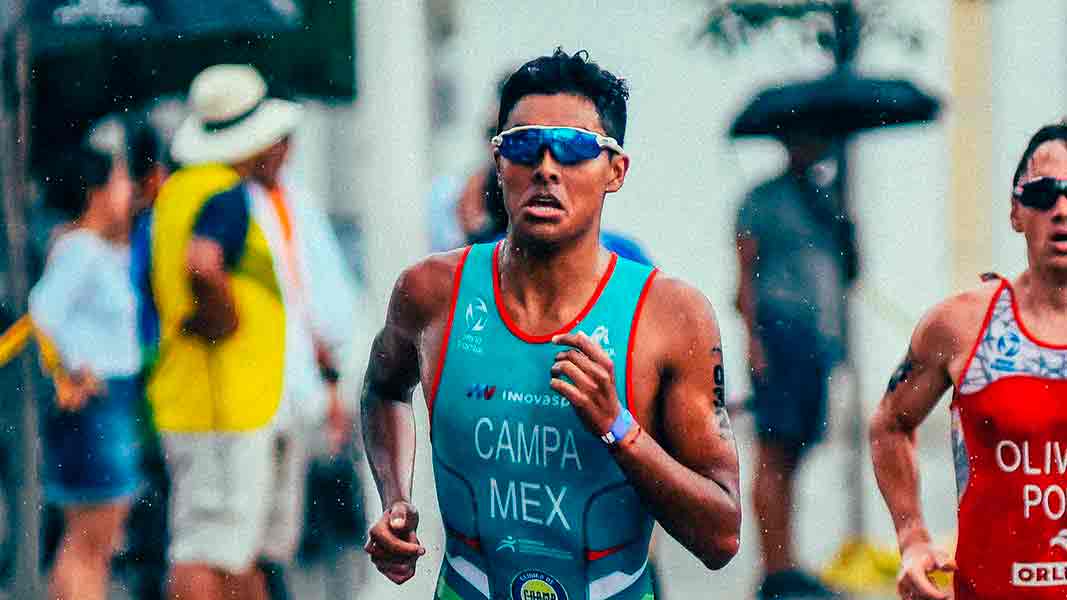 Alumno del Tec Guadalajara, Dylan Campa, es campeon nacional de Triatlón.