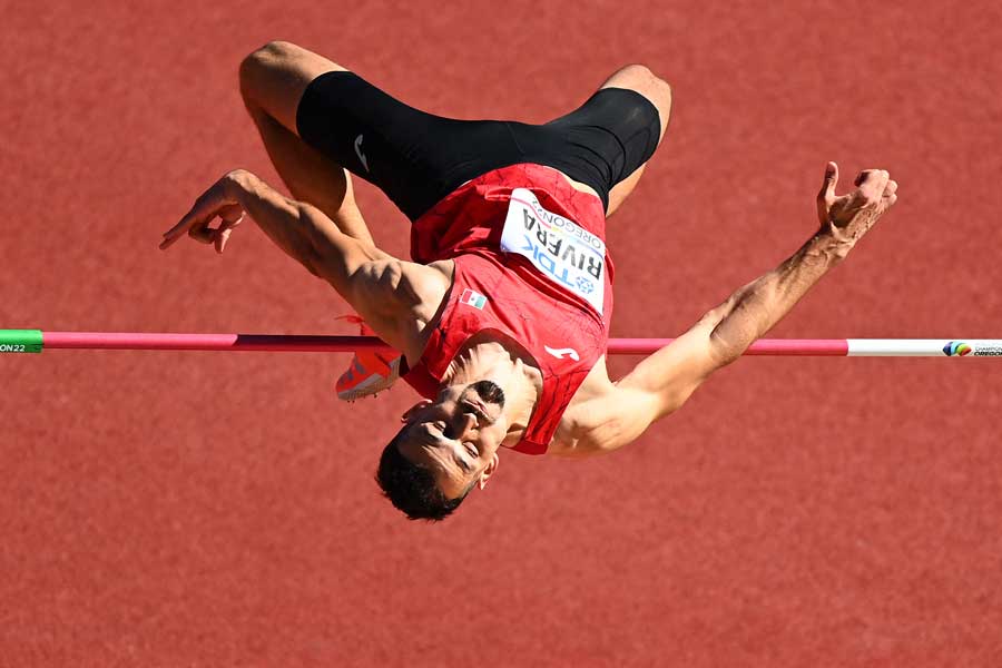 El atleta mexicano Edgar Rivera accedió a la final del Mundial de Atletismo 2022.