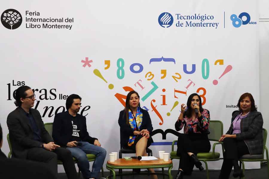 "El poder del storytelling" se realizó en el Auditorio E de la FIL Monterrey 2023.