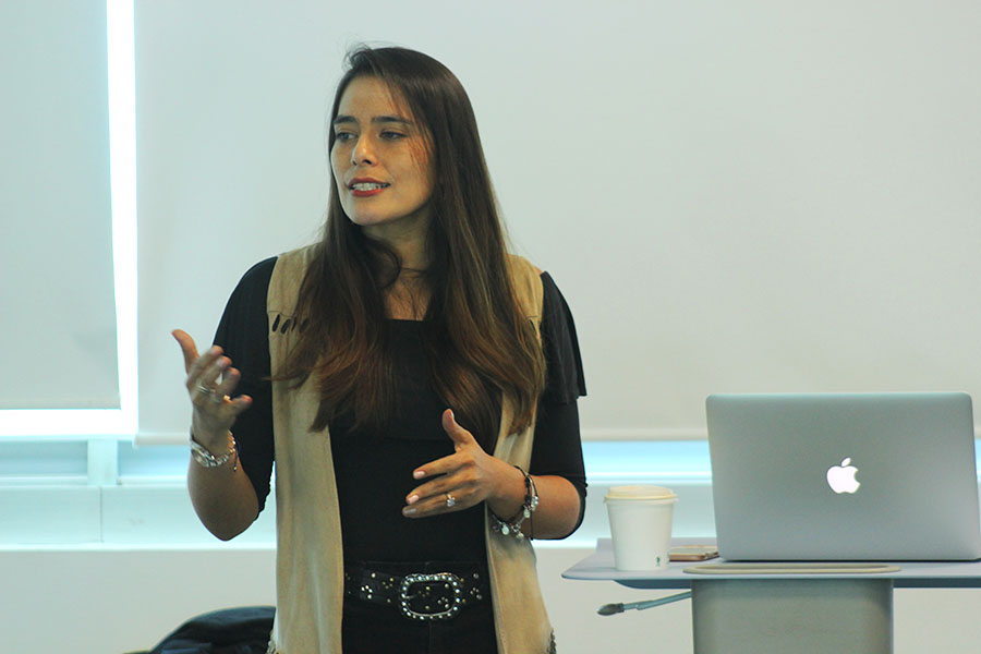 Rebecca Heredia, experta en emprendimiento