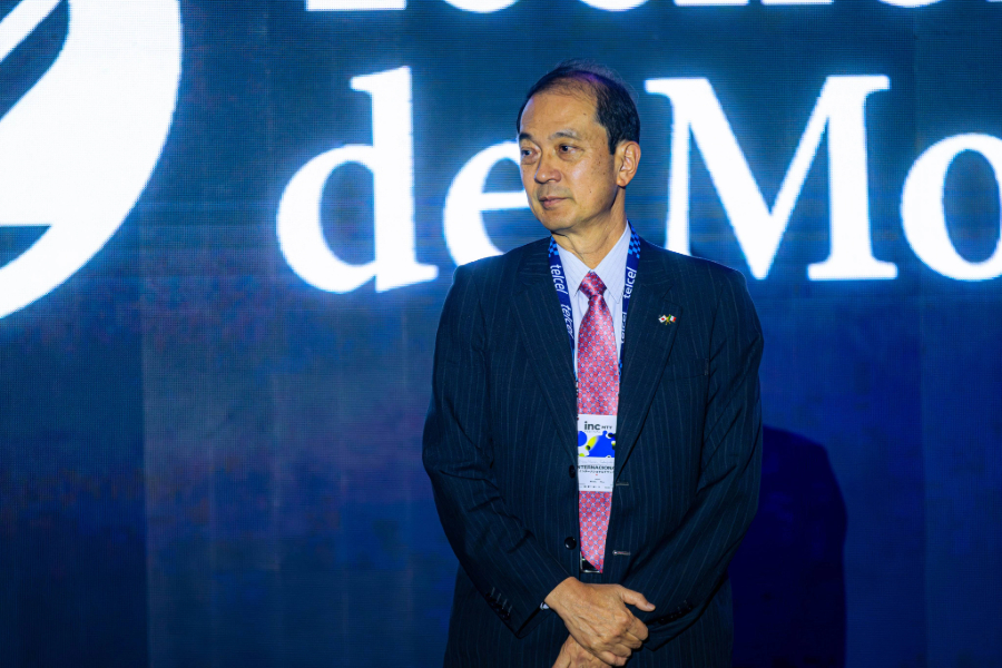 Embajador Kozo Honsei en el Festival IncMTY 2026.