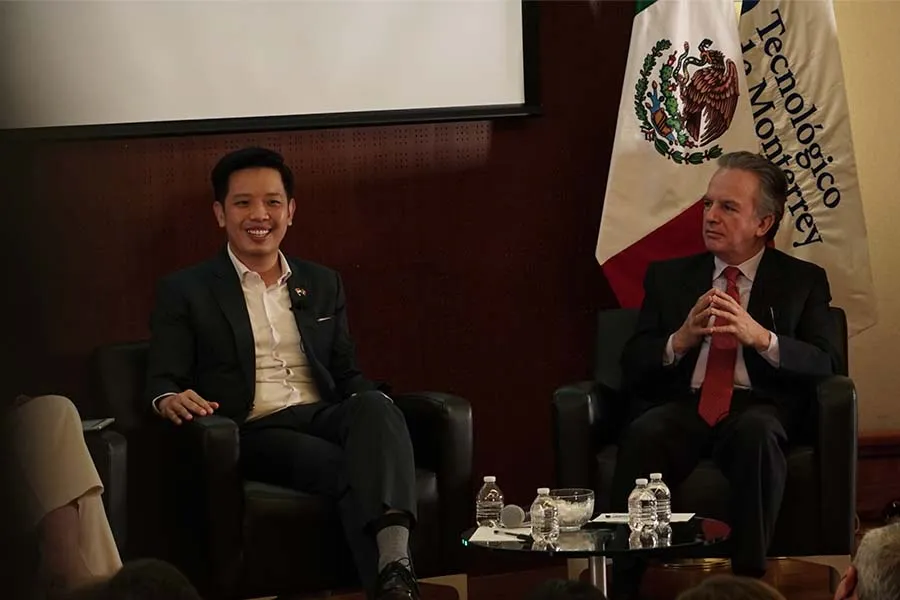 Comparte Ministro de Singapur la importancia de la relación con México