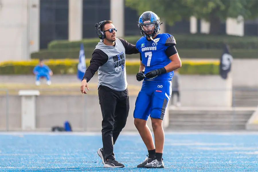 ¡Firma histórica! Borrego Toluca llega a la NFL Academy en Europa