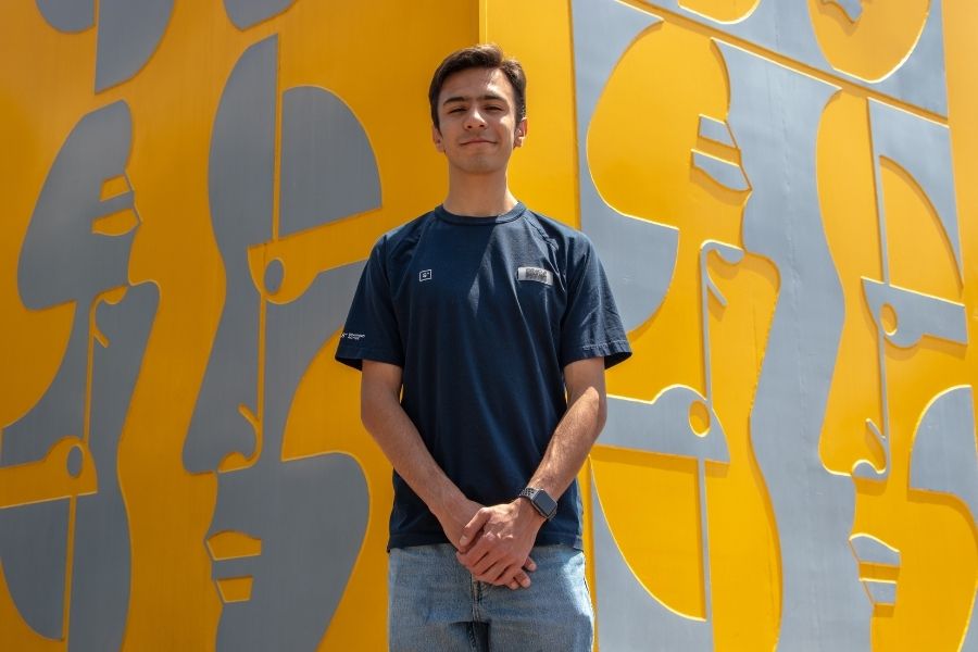 Emiliano Pel&aacute;ez, estudiante de PrepaTec en Estado de M&eacute;xico.