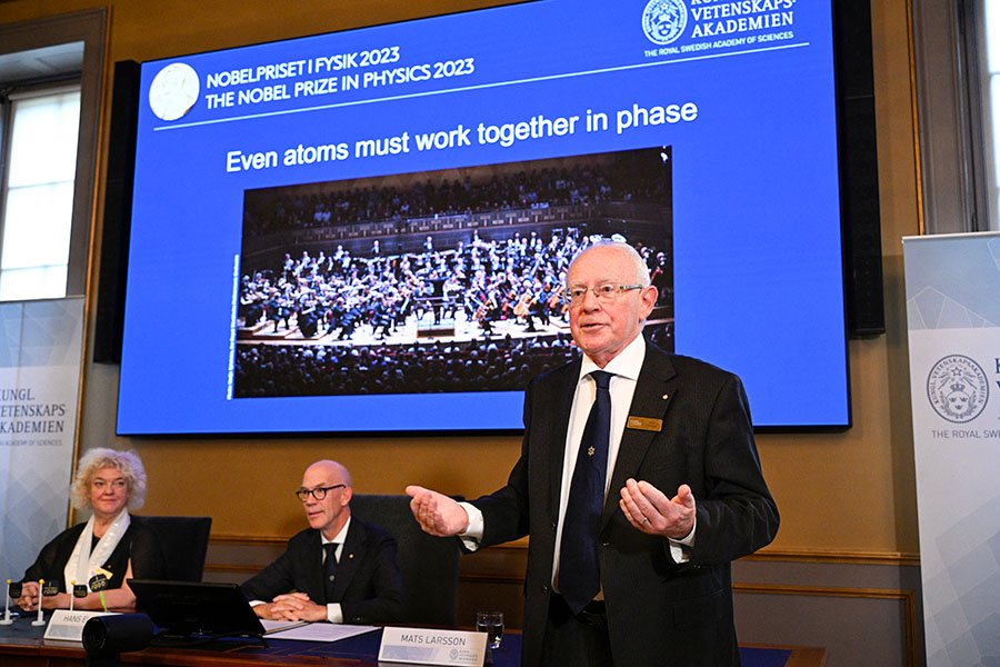 Explicación de la técnica ganadora del Premio Nobel de Física 2023