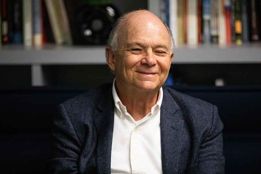 Enrique Krauze, historiador, en el campus Monterrey.