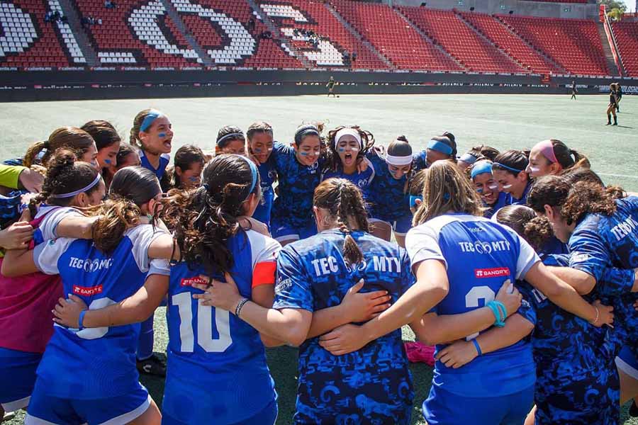 Equipos de fútbol soccer femenil de Borregos PrepaTec Monterrey. 