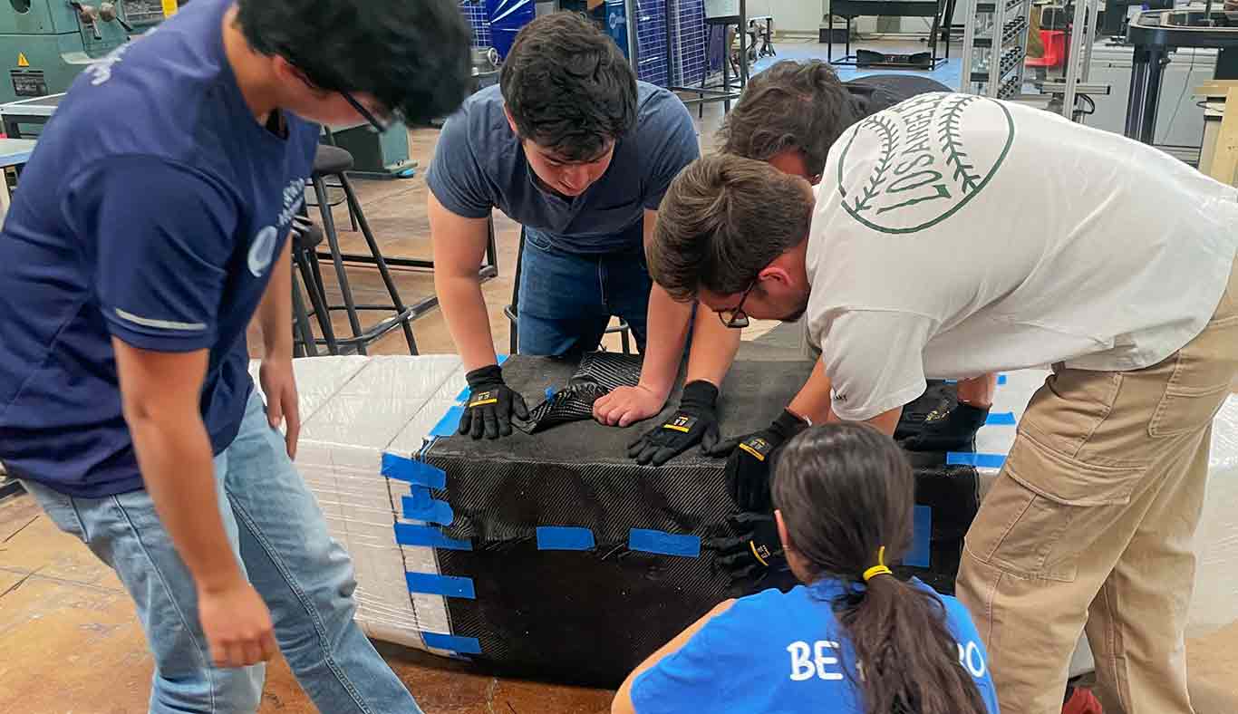 estudiantes en acción