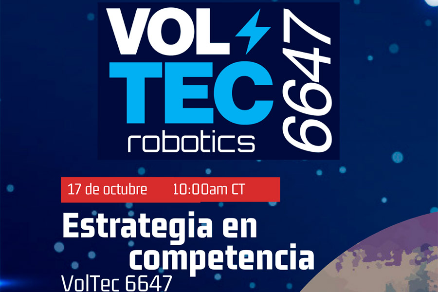 Voltec, platicará acerca del éxito durante la competencia, por parte de su equipo de estrategia. 