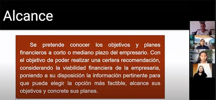 Estudiantes de la escuela de Negocios dan asesoría financiera a microempreasarios