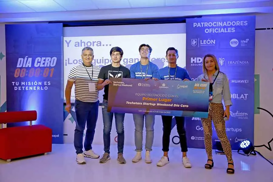 AIGUA fue el equipo ganador con su emprendimiento contra la escasez de agua