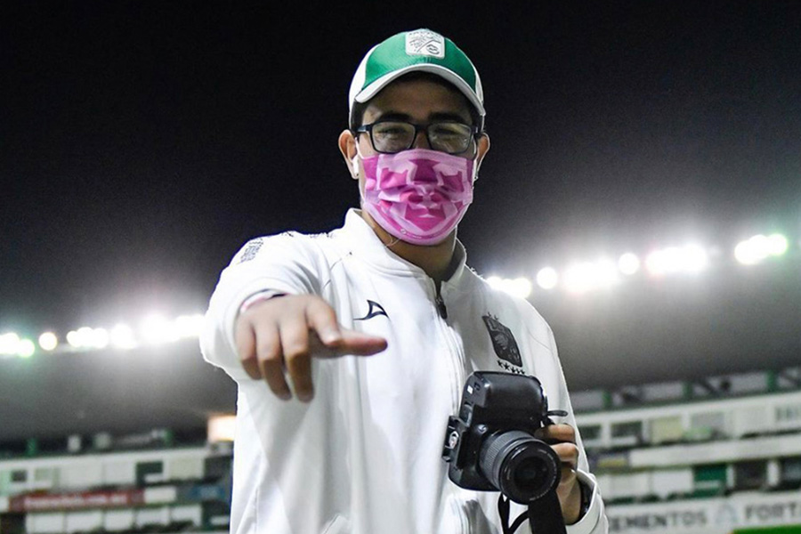 Paulo en la final de la liga MX