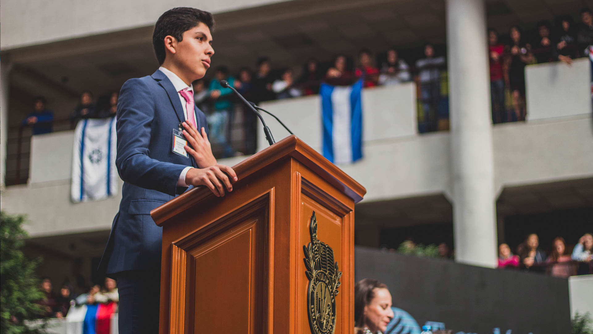 Alumnos del Tec Campus Toluca llevaron a cabo TOLMUN para debatir sobre problemáticas de la relevancia internacional