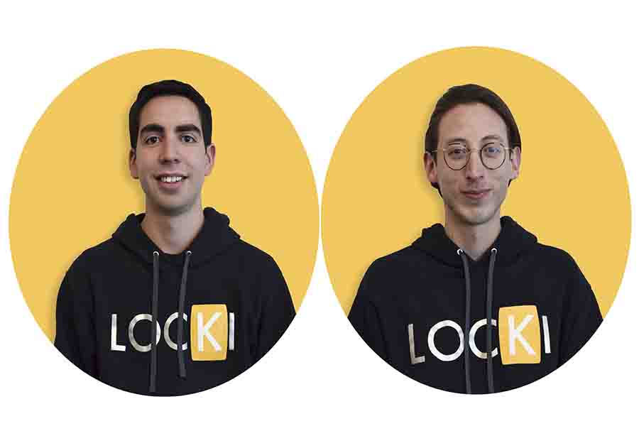 Fundadores de la Startup Locki Rubén Ruiz y Alejandro Martínez egresado del Tec campus Chihuahua