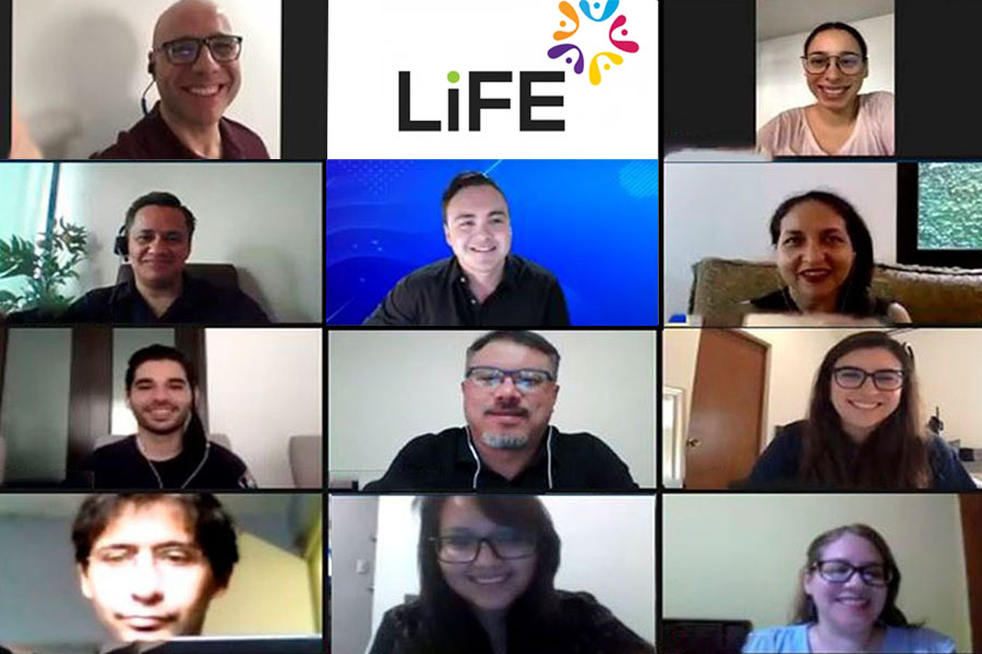 Ganadores en sesión Bienvenida Formadores LiFE