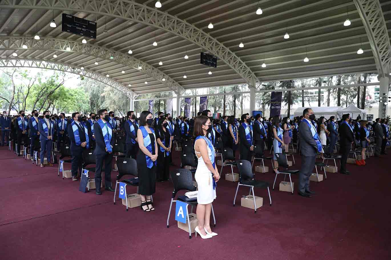 Viven graduación presencial en Tec, campus Guadalajara.