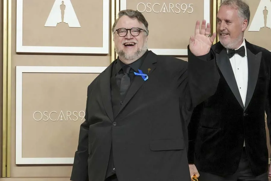 Guillermo Del Toro durante presentación de los Óscar 2023