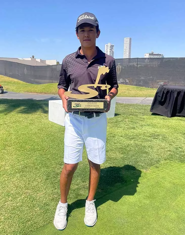 Héctor Daniel Arriaga Hernández, estudiante de 4to. semestre de la PrepaTec Cuernavaca, se ha consolidado como una joven promesa del golf amateur en México al colocarse en la posición 955 a nivel mundial dentro The World Amateur Golf Rankings (WAGR).