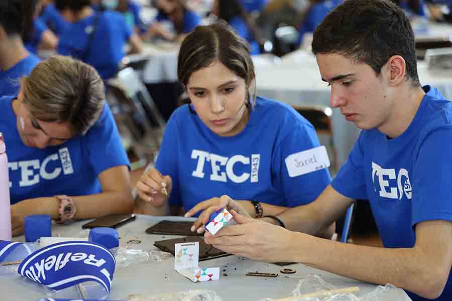 bienvenida alumnos del Tec Guadalajara, evento Hi!Tec.