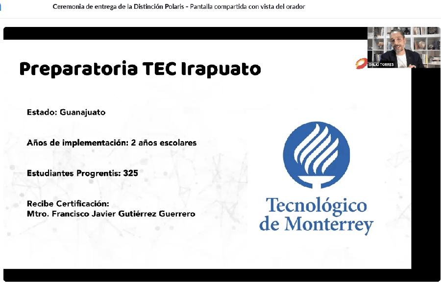 Irapuato fue de los pocos colegios que recibió la certificación.