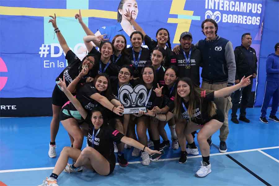 ¡Oro y Plata! Atletas de Tec Toluca destacan por su participación en Intercampus