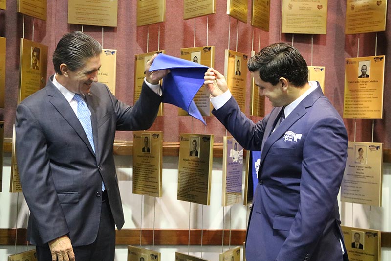 Interior Alejandro Williamson Salón de la Fama 2019