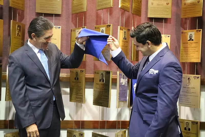 Interior Alejandro Williamson Salón de la Fama 2019