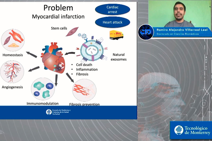 La investigación de este estudiante de doctorado busca prevenir infartos.